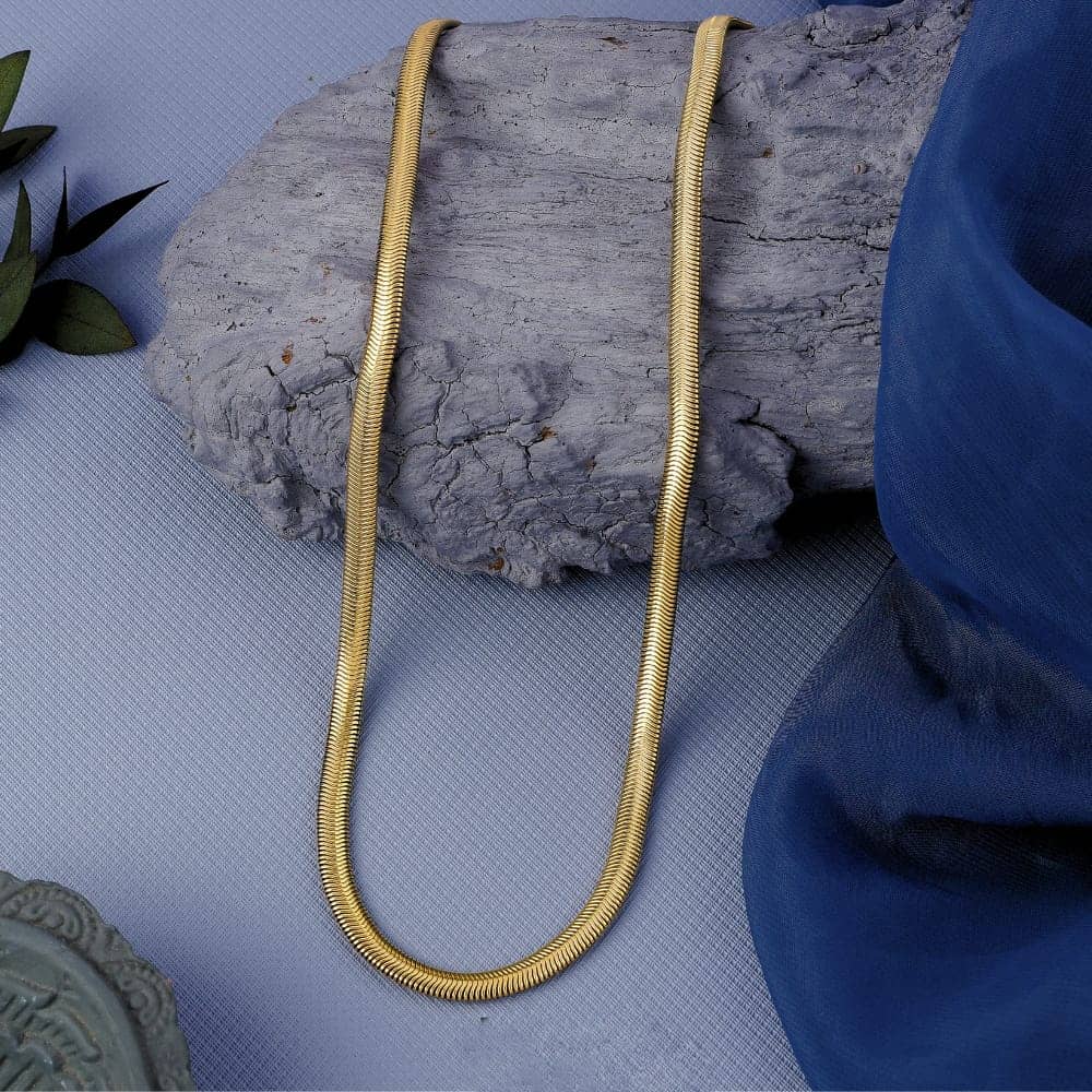 MGSV Gold Plated Brass Chain ( Pack of 1 )