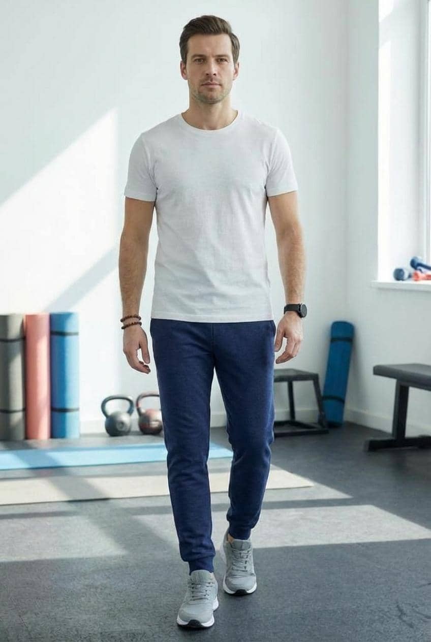 Kashvi Sarees NAVY BLUE Lycra Men's Trackpants ( Pack of 1 ) - Track Pants | Buy online on ZillyBuy