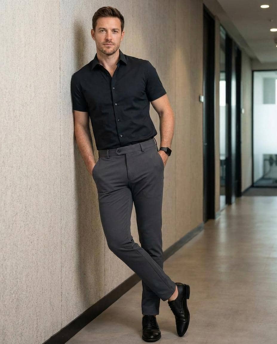 ANAND SAREES Regular Men's Formal Trouser - Grey ( Pack of 1 ) - Trousers | Buy online on ZillyBuy