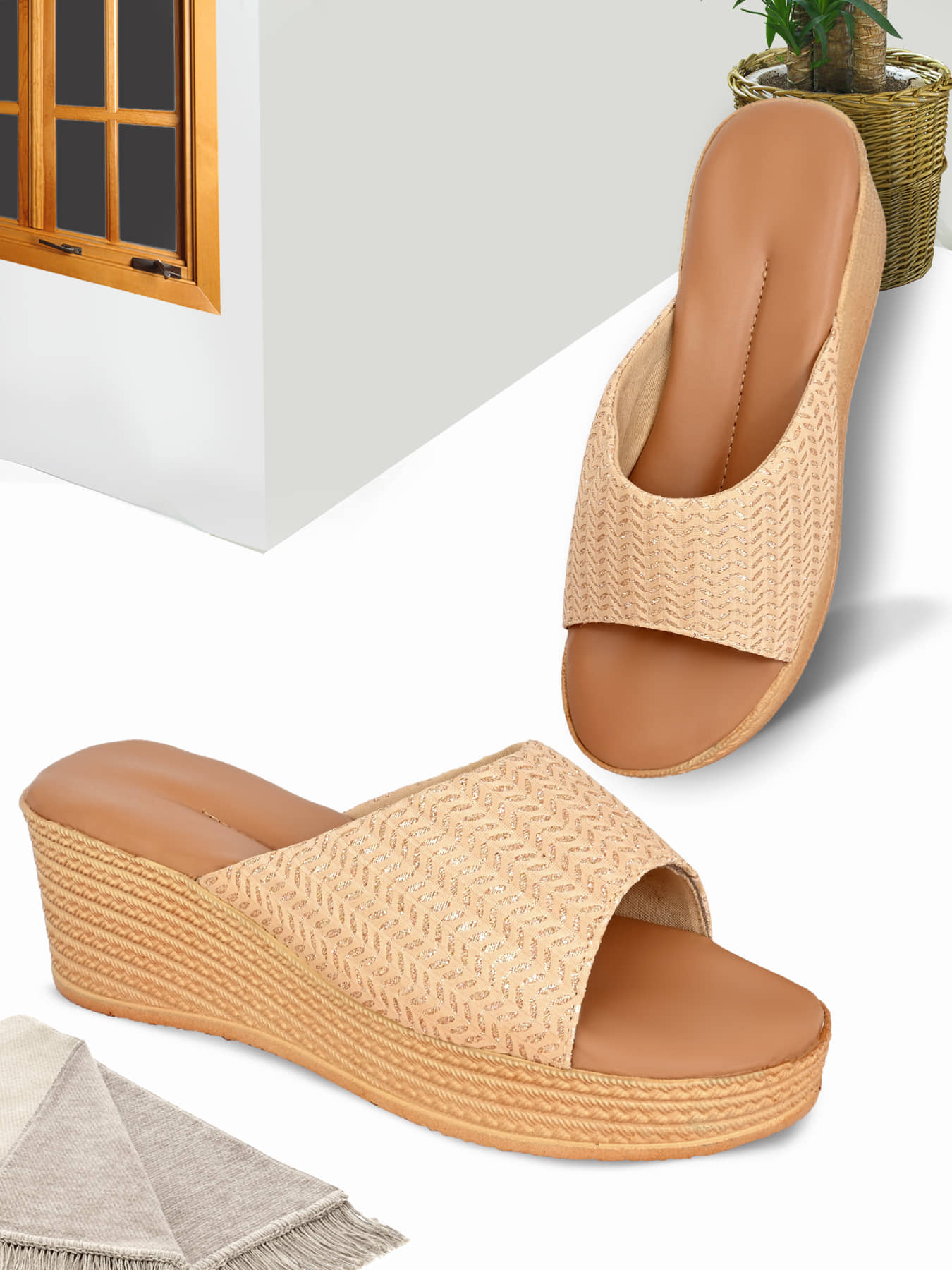 Altek Cream Women's Sandal Heels - Heels | Buy online on ZillyBuy