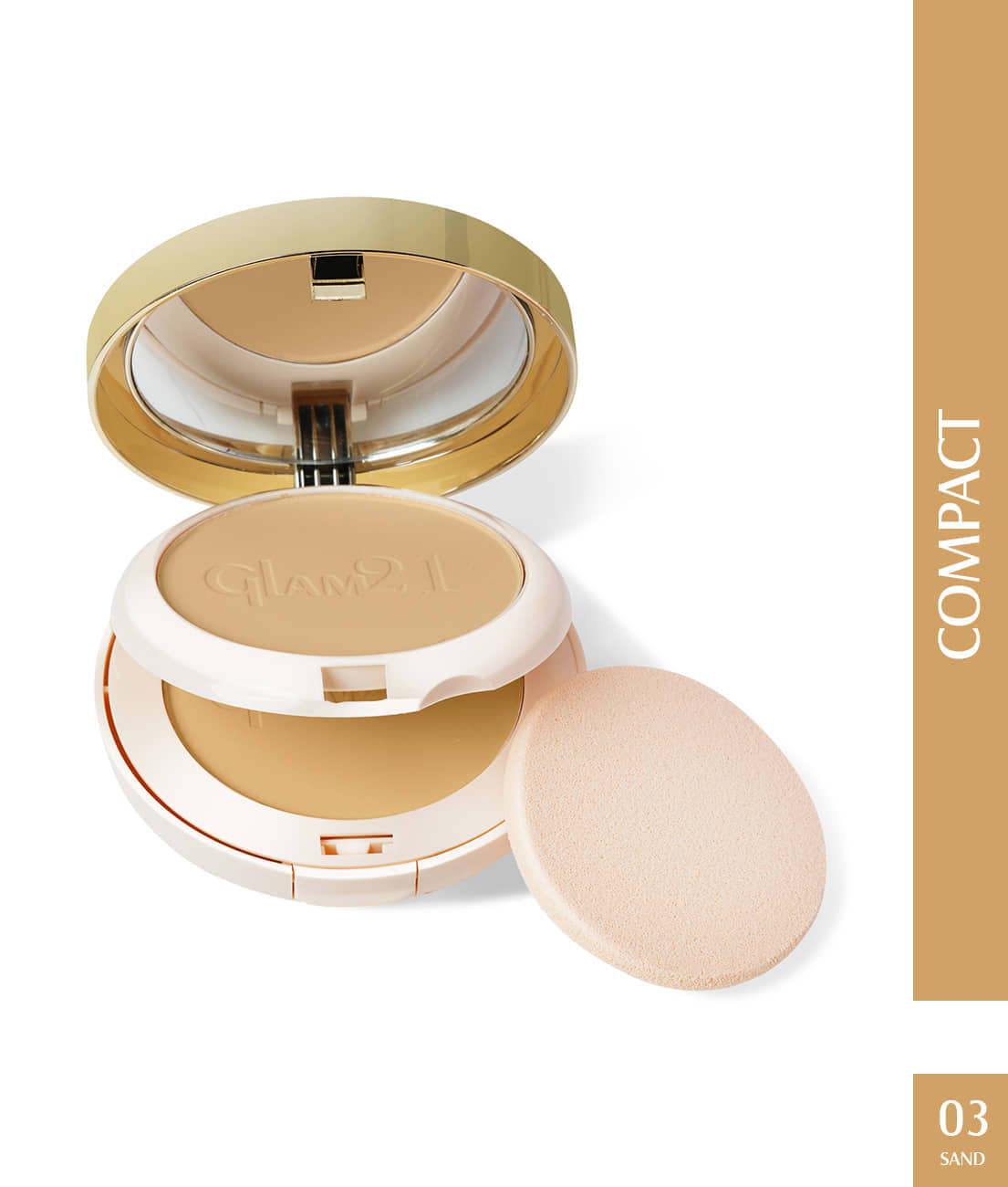 Glam21 Match Perfection Multi-Mineral 2-in-1 Compact Powder Oil Free Texture 20gm Radient-02