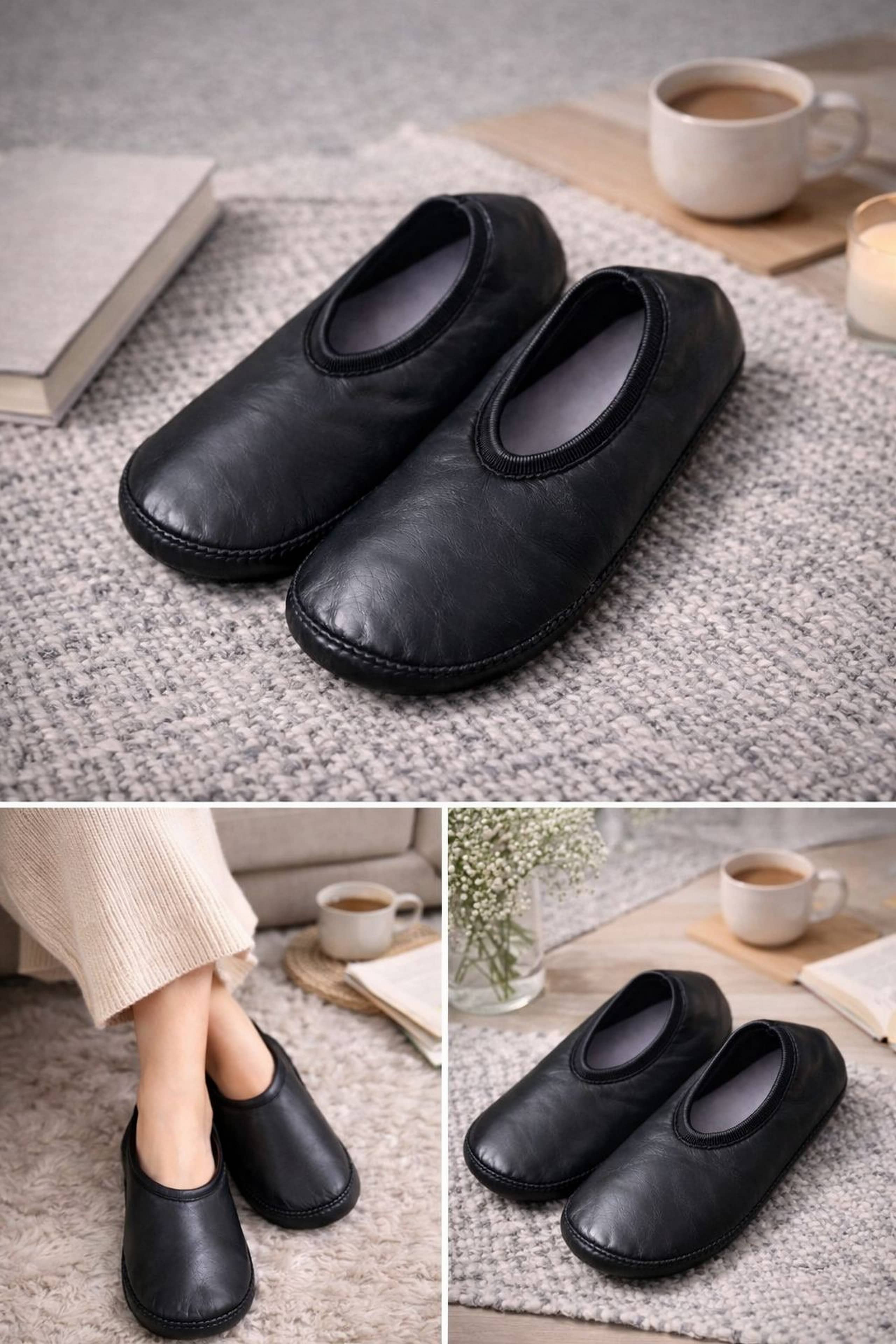 Infispace Pack of 1 Women's Leather Ankle Length Socks ( Black ) - Socks | Buy online on ZillyBuy
