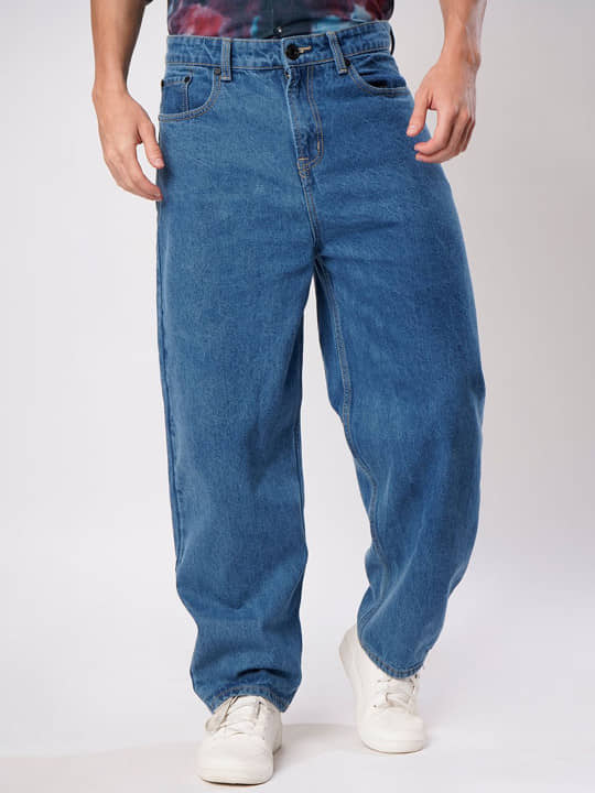 Bene Kleed Solid Men's Jeans - Blue ( Pack of 1 ) - Jeans | Buy online on ZillyBuy
