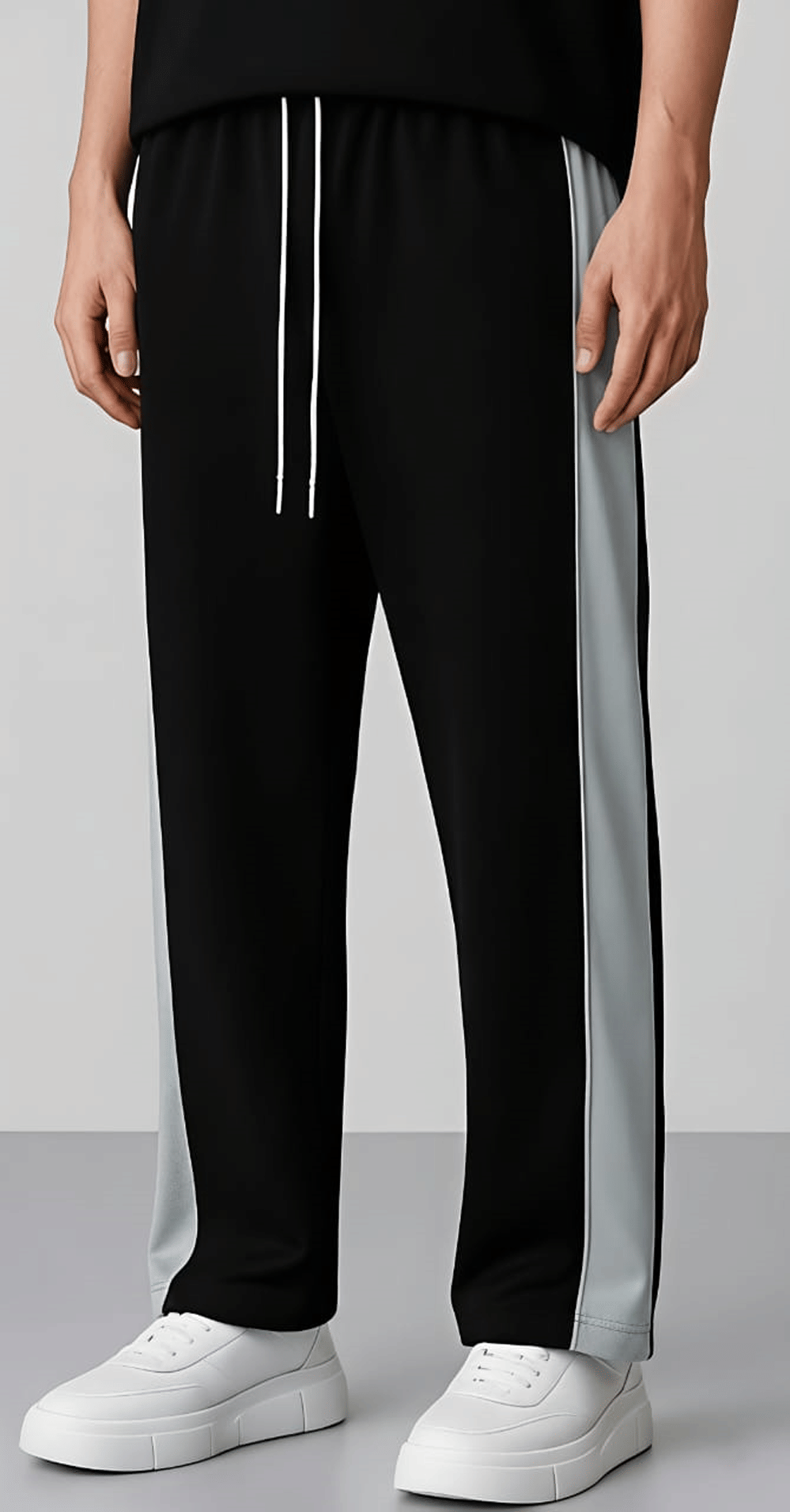 Forbro Black Cotton Blend Men's Trackpants ( Pack of 1 ) - Track Pants | Buy online on ZillyBuy
