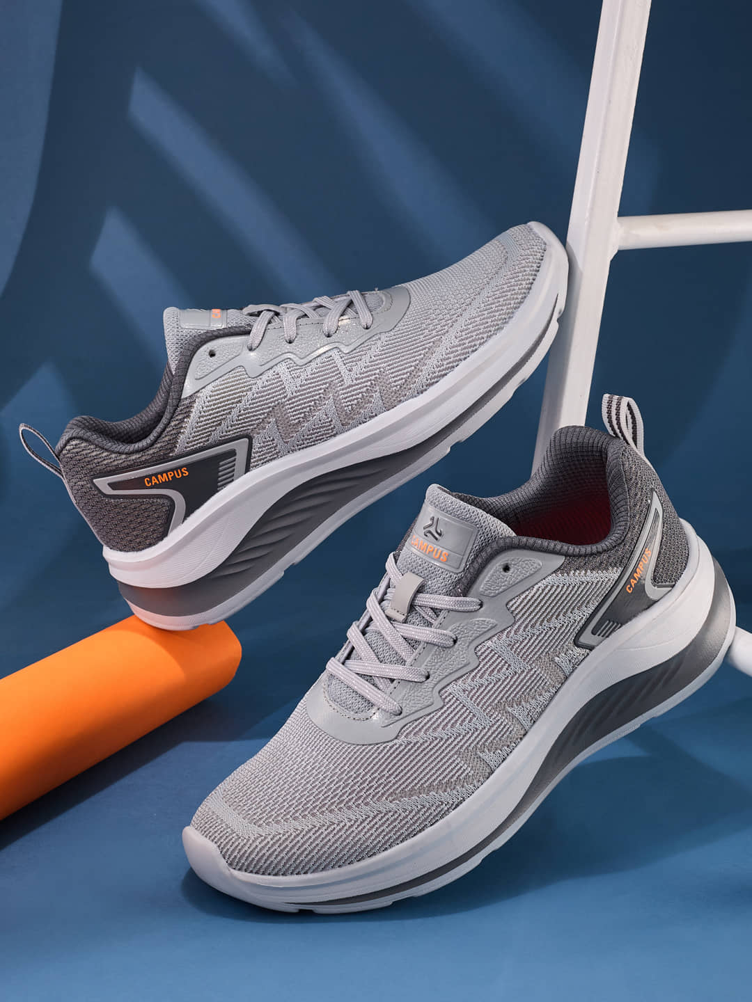 Campus FYBER Gray Men's Sports Running Shoes - Sports Shoes | Buy online on ZillyBuy