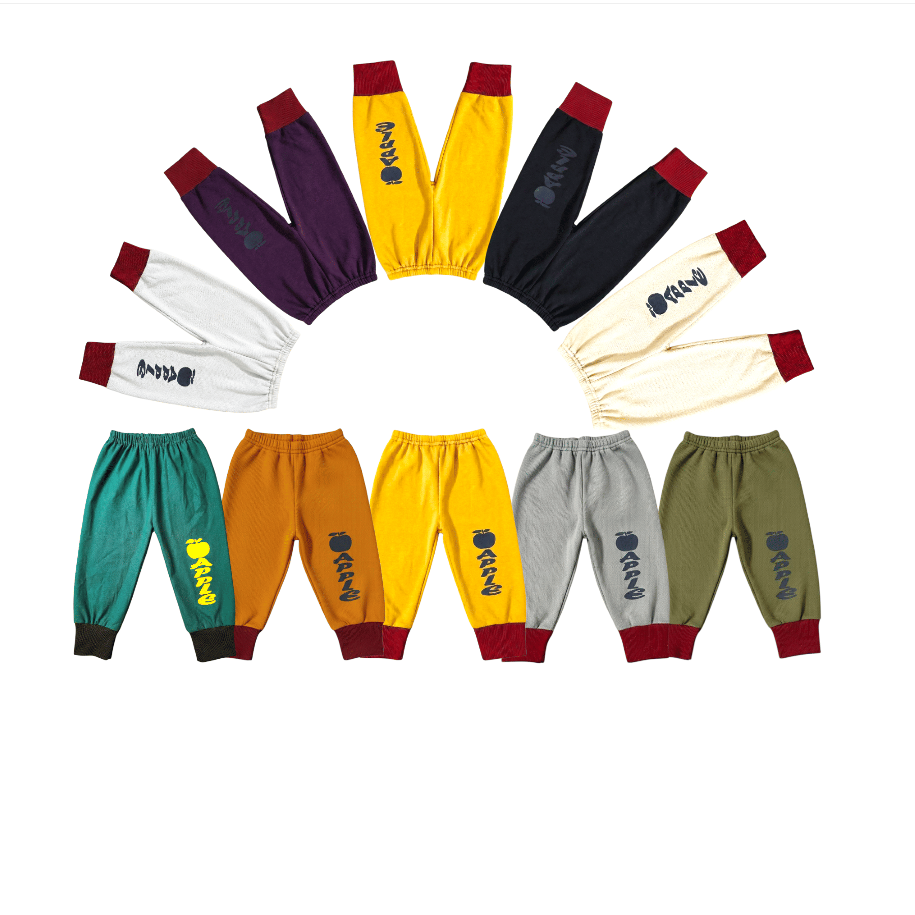 MATRIX ENTERPRISES Pack of 10 Baby Boys Cotton Blend Trackpant ( Multicolor ) - Track Pants | Buy online on ZillyBuy