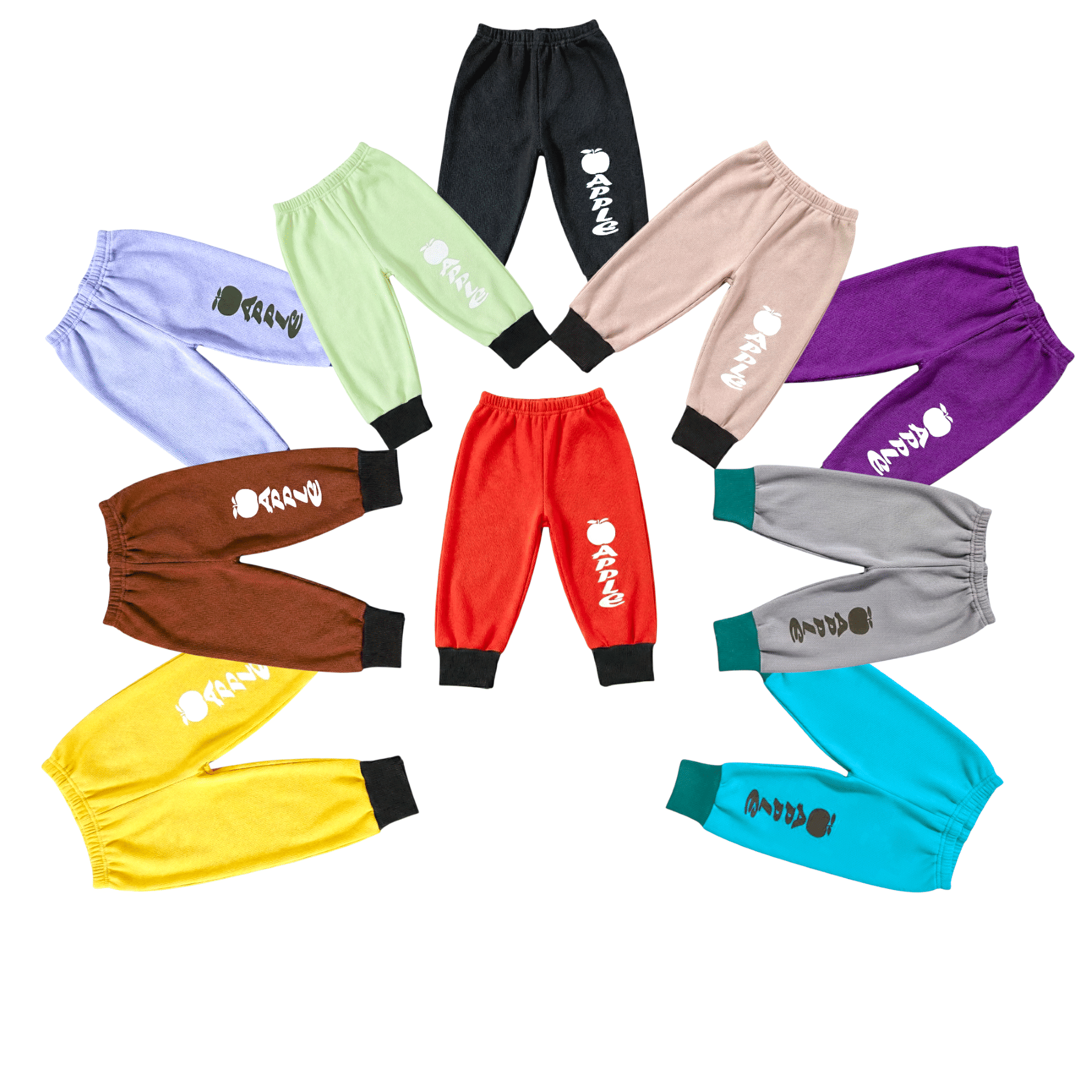 MATRIX ENTERPRISES Pack of 10 Boys Cotton Blend Trackpant ( Multicolor ) - Track Pants | Buy online on ZillyBuy