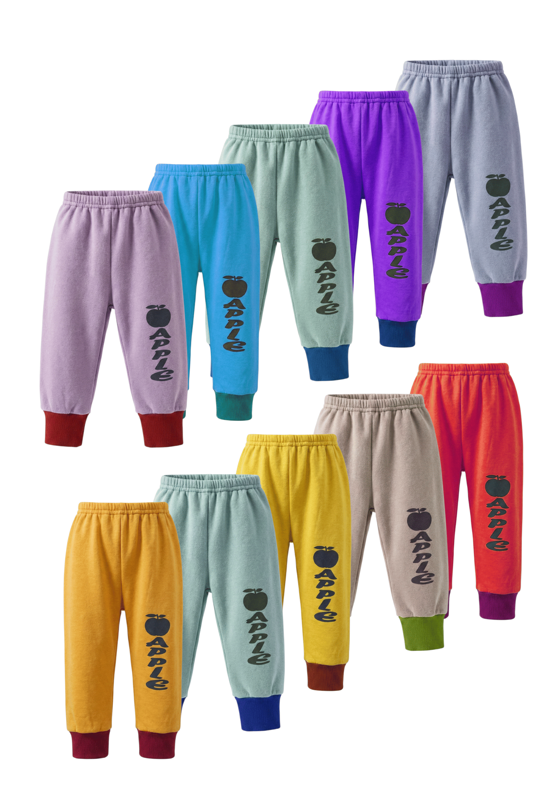 MATRIX ENTERPRISES Pack of 10 Baby Boys Cotton Blend Trackpant ( Multicolor ) - Track Pants | Buy online on ZillyBuy