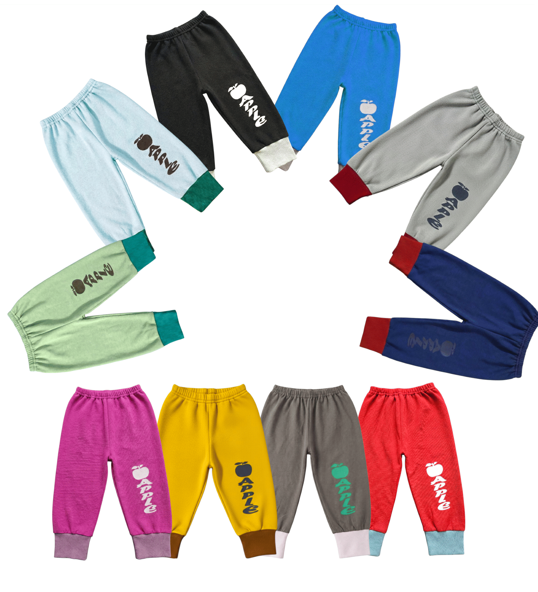 MATRIX ENTERPRISES Pack of 10 Baby Boys Cotton Blend Trackpant ( Multicolor ) - Track Pants | Buy online on ZillyBuy