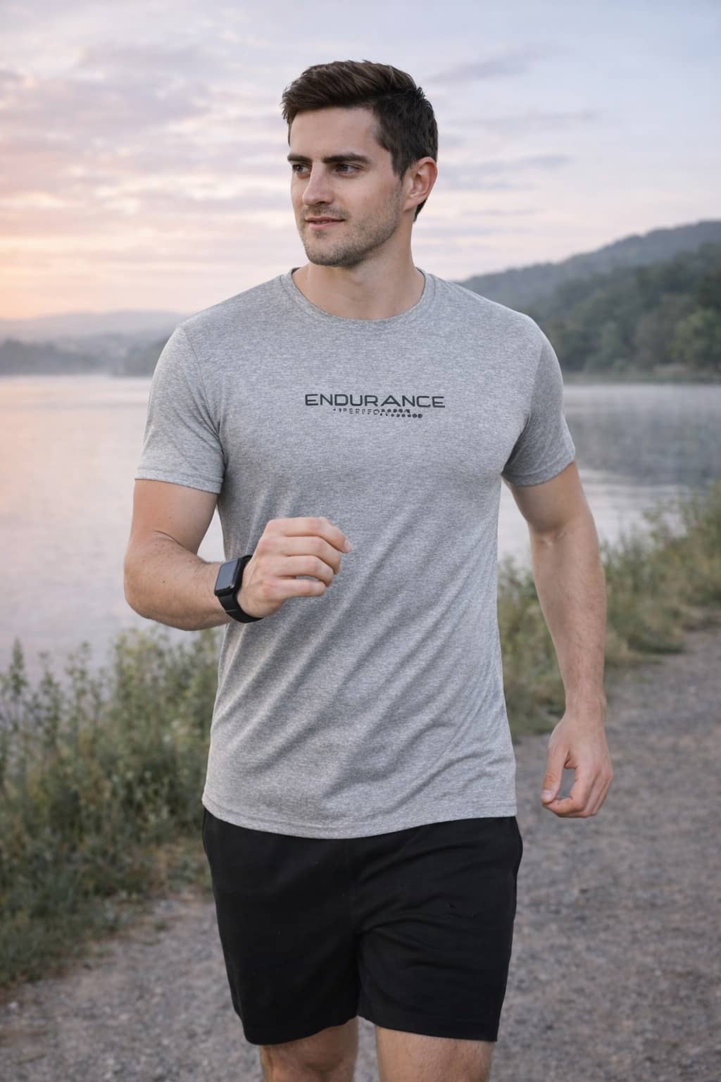 RF RAVES - Maroon Polyester Regular Fit Men's T-Shirt ( Pack of 1 )