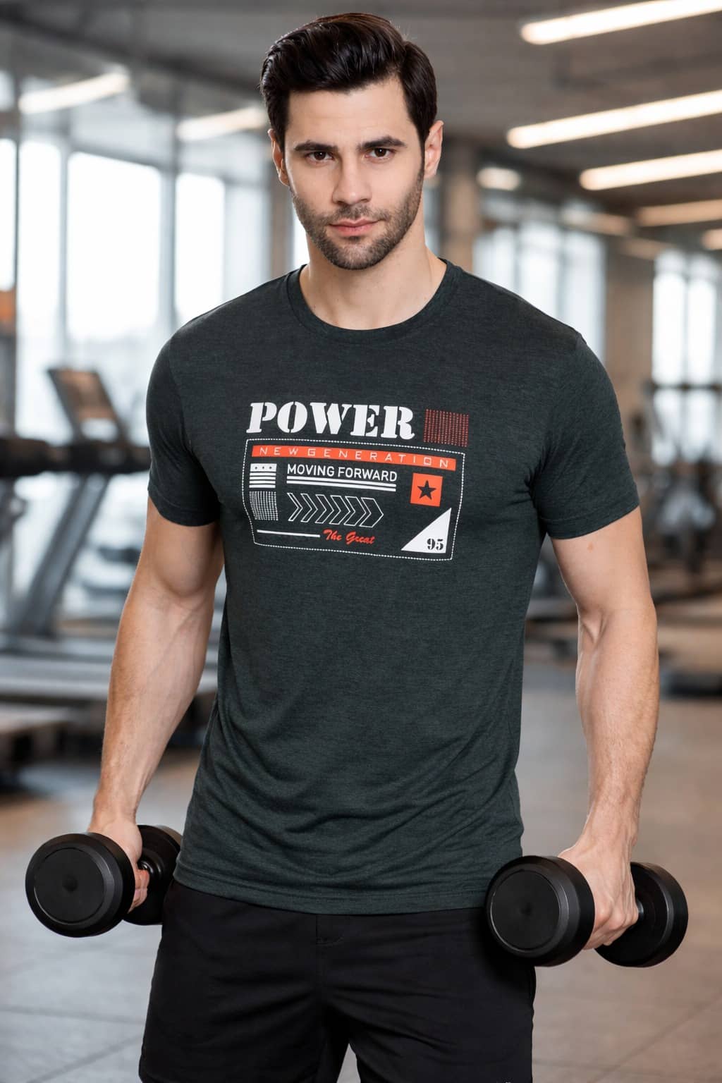 RF RAVES - Olive Polyester Regular Fit Men's T-Shirt ( Pack of 1 )