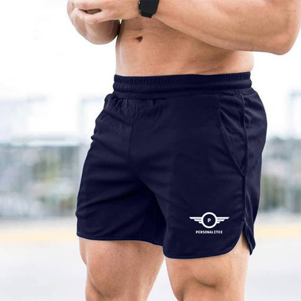 PERSONALITEE Blue Polyester Lycra Men's Running Shorts ( Pack of 1 ) - Shorts | Buy online on ZillyBuy