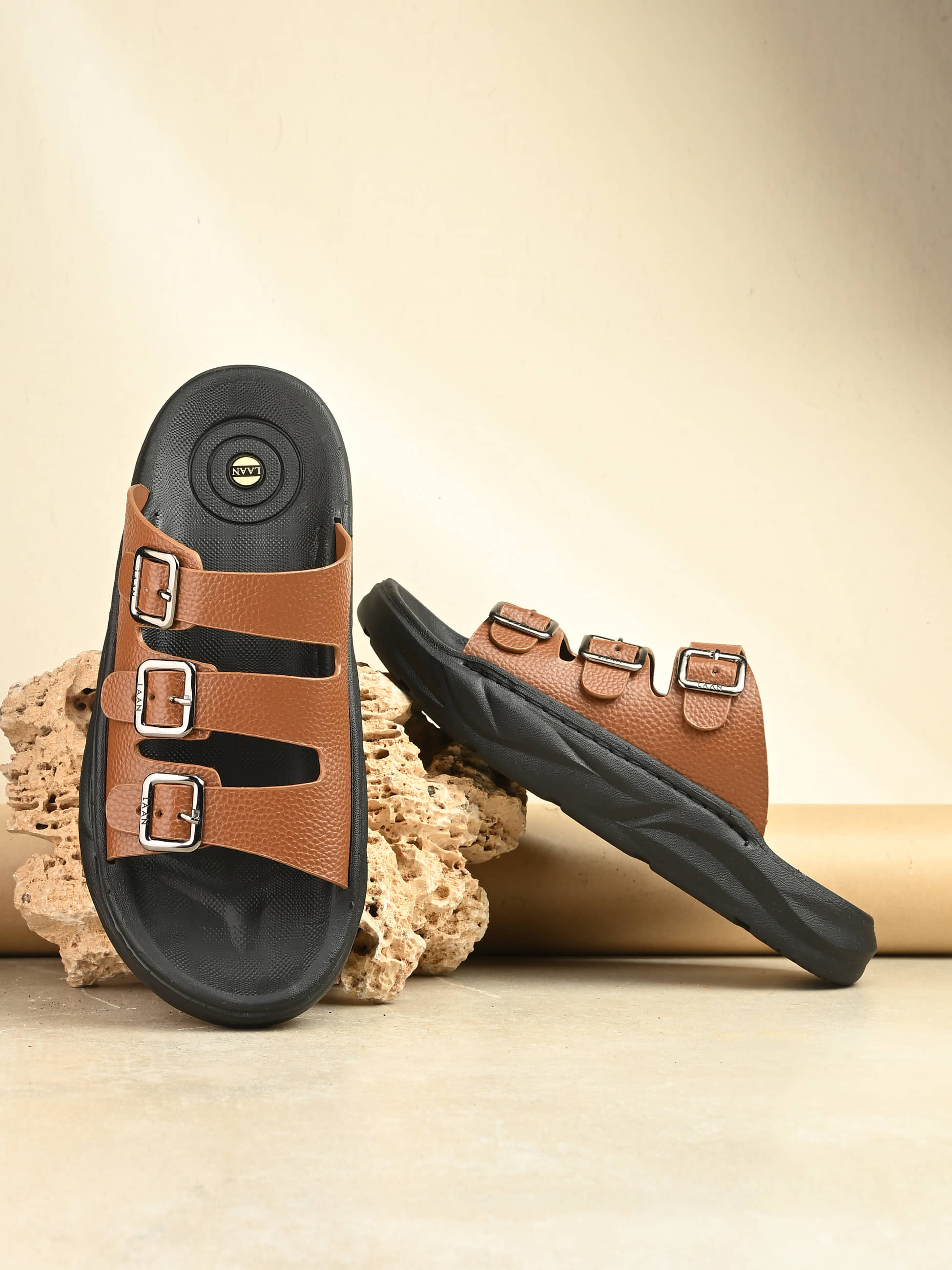 NAAL - Brown Men's Sandals