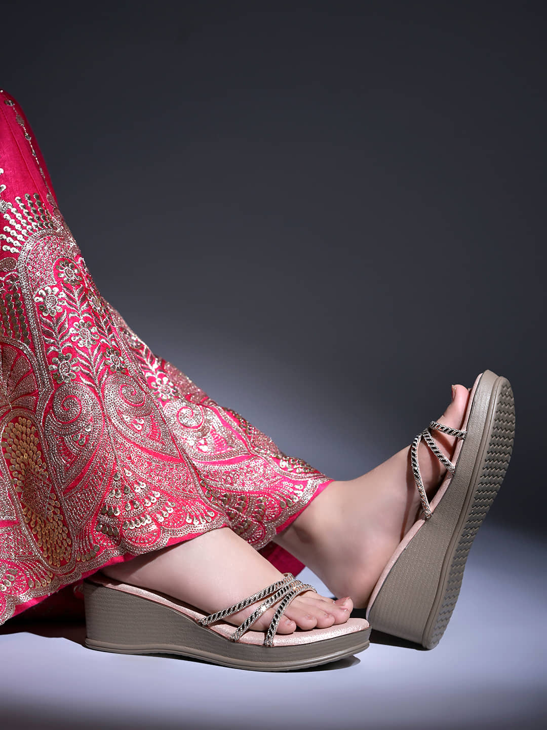 NZS Pink Women's Sandal Heels - Heels | Buy online on ZillyBuy