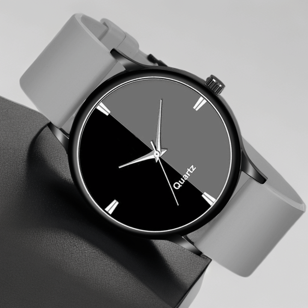 Shivark Black Silicon Analog Men's Watch