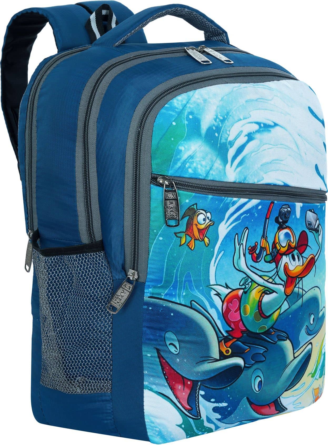 AXEN BAGS 30 Ltrs Polyester Backpack *For Men ( Green ) - Handbags | Buy online on ZillyBuy