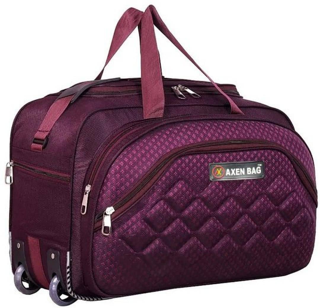 AXEN BAGS 60 Ltrs Maroon Polyester Duffle Bag
