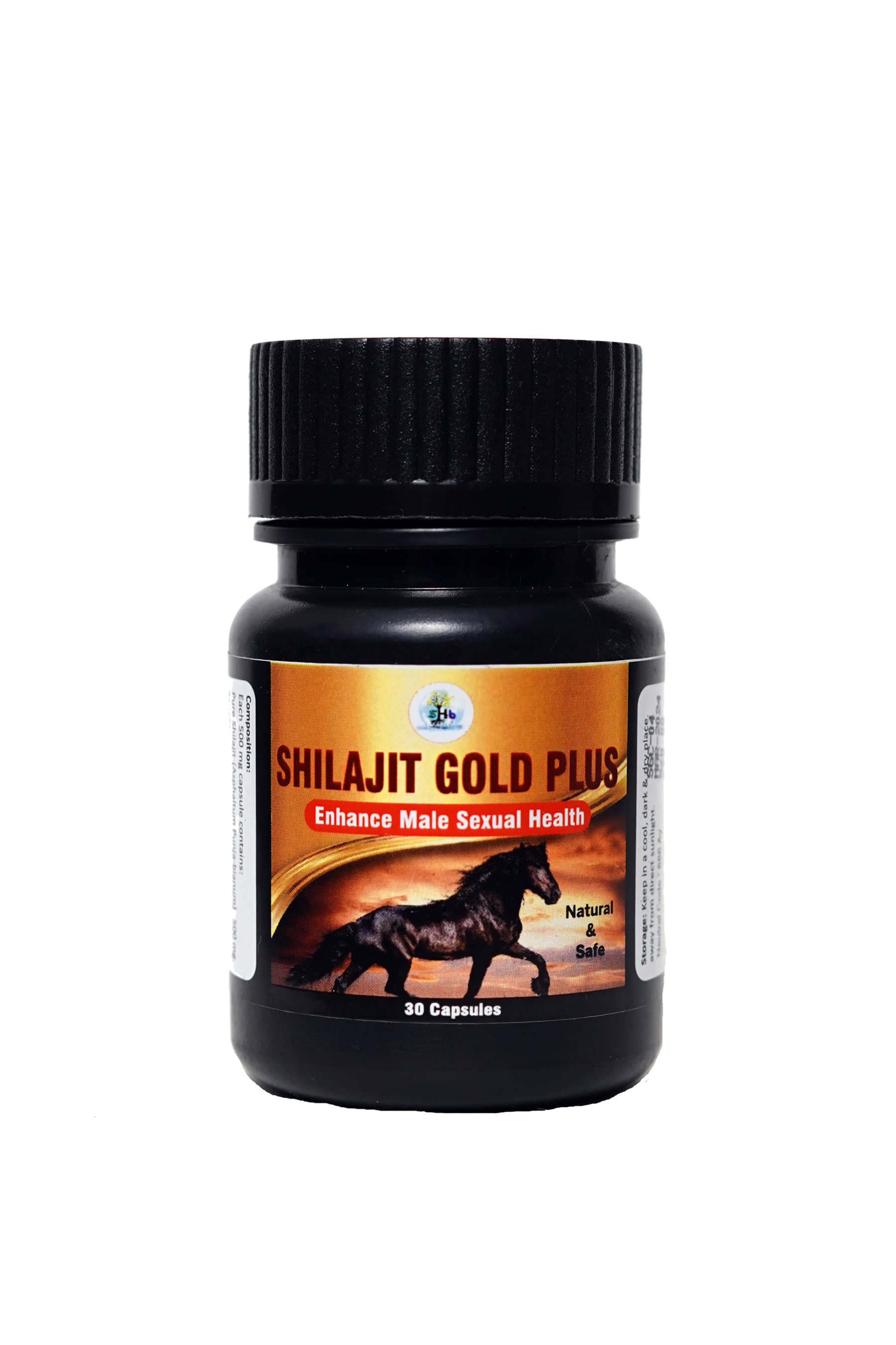 Shilajit Gold Plus Capsules|100% Ayurvedic | Pure & Natural Shilajeet| Boost Immunity,Night Stamina