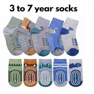 BBYARAJ Pack of 5 Unisex for Baby Cotton Full Length Socks ( Beige ) - Socks | Buy online on ZillyBuy