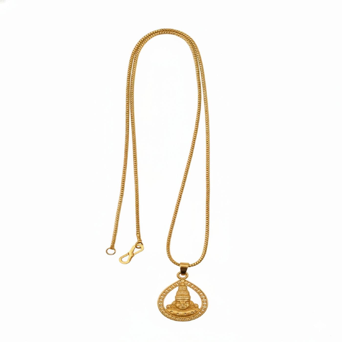 Charms Gold Religious Pendant With Chain ( Pack of 1 ) - Jewellery Sets | Buy online on ZillyBuy