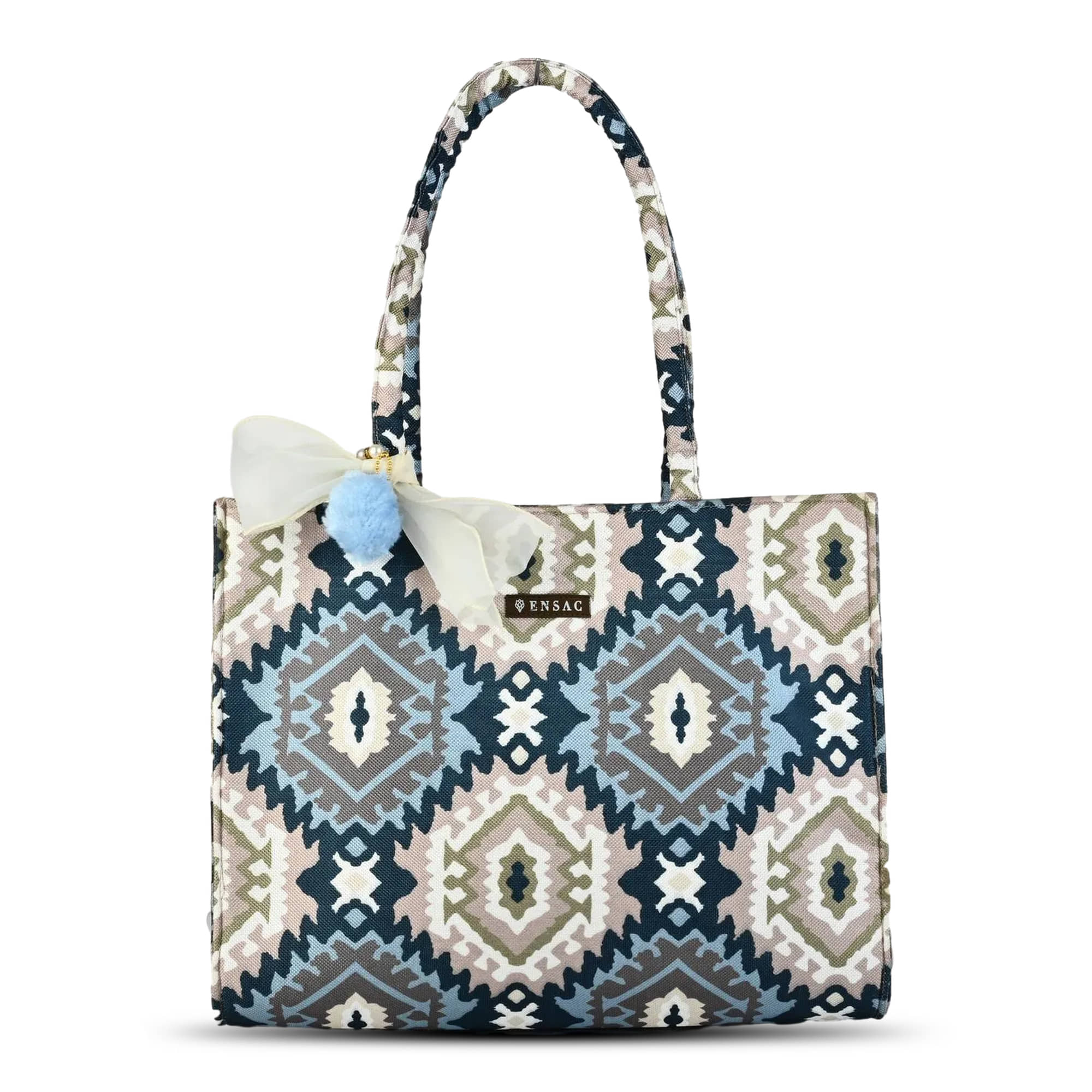 ENSAC Tote Bag Jute Set of 1 ( Beige ) - Handbags | Buy online on ZillyBuy