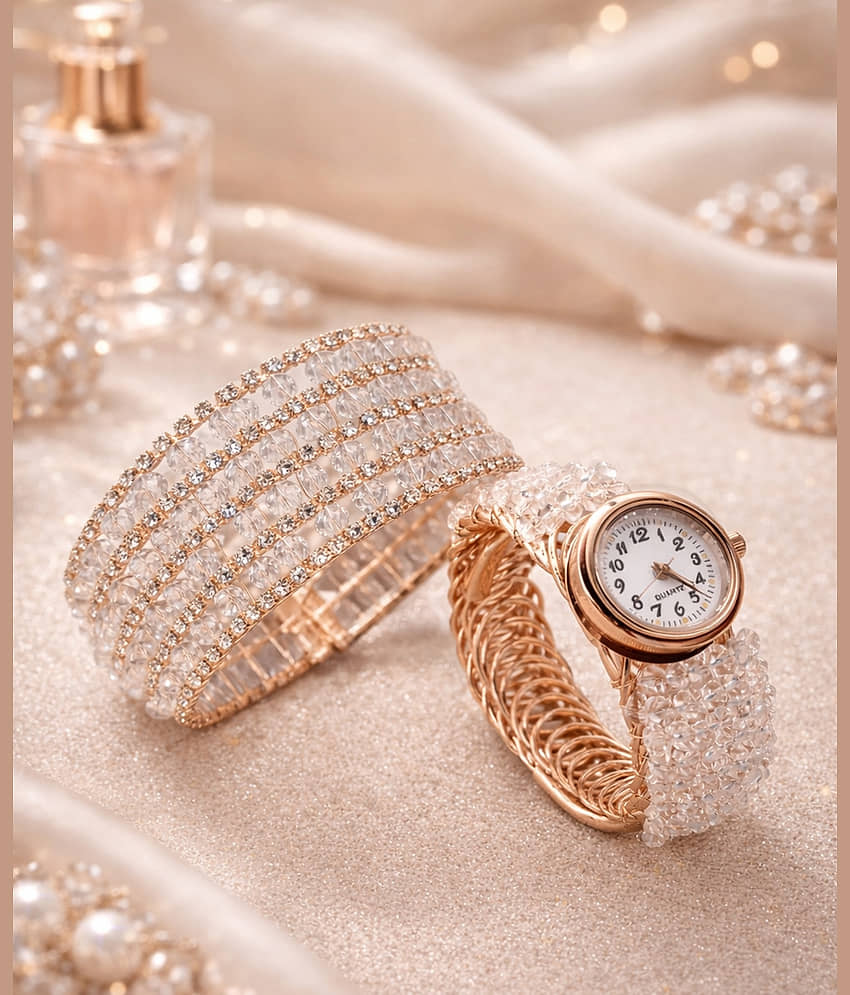 shankhraj mall Rose Gold Bracelet ( Pack of 2 ) - Bangles & Bracelets | Buy online on ZillyBuy
