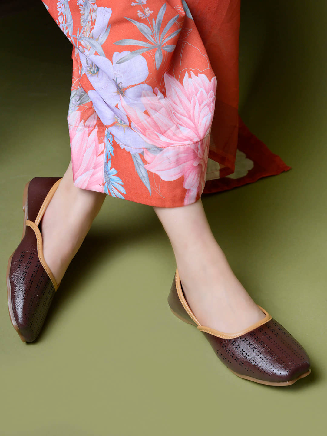NZS Brown Women's Casual Ballerinas - Casual Shoes | Buy online on ZillyBuy