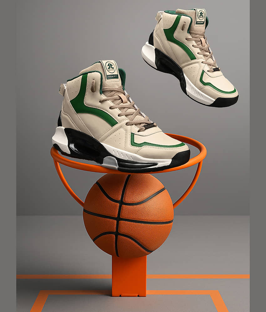 OFF LIMITS BASELINE 23 Beige Basketball Shoes - Sports Shoes | Buy online on ZillyBuy