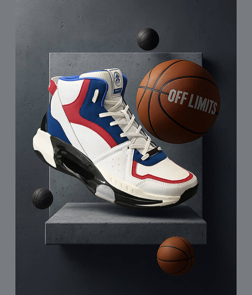 OFF LIMITS BASELINE 23 White Basketball Shoes - Sports Shoes | Buy online on ZillyBuy