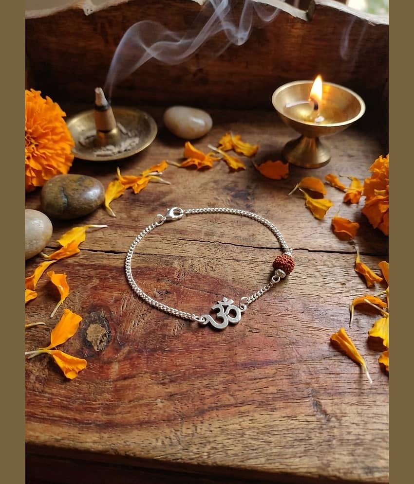 MGSV Silver Bracelet ( Pack of 1 ) - Bangles & Bracelets | Buy online on ZillyBuy
