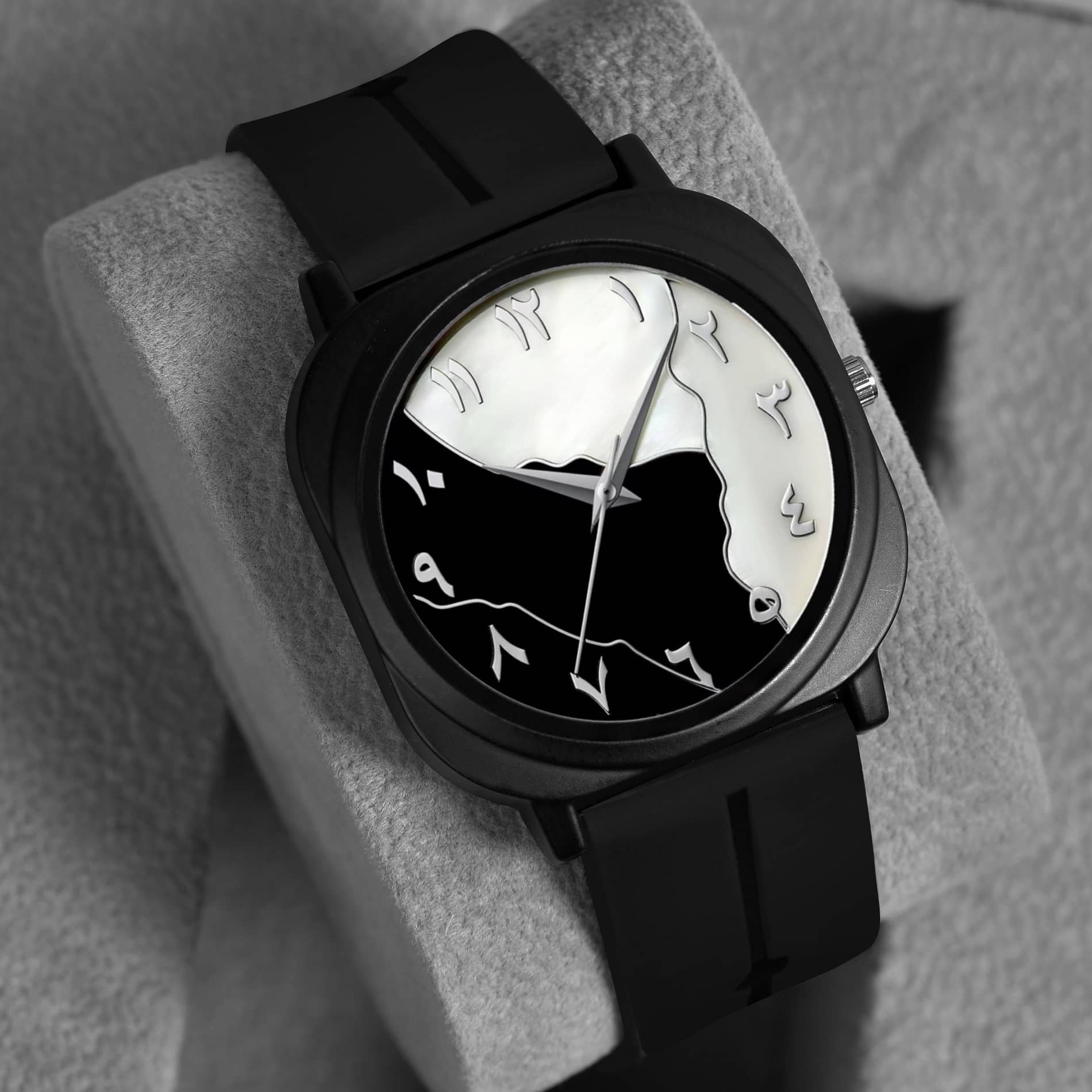 Shivark Black Silicon Analog Men's Watch