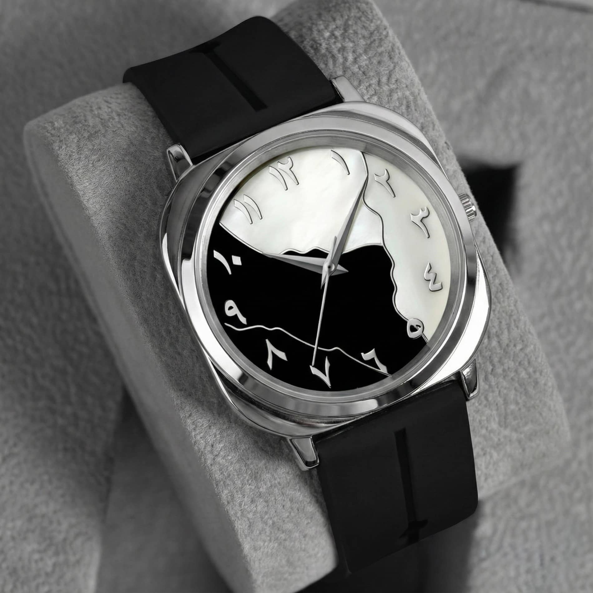 Shivark Black Silicon Analog Men's Watch