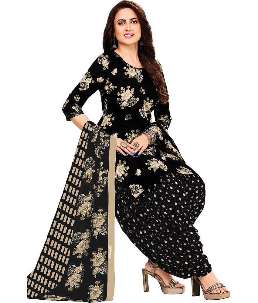shree jeenmata collection Women's Cotton Unstitched Salwar Suit - Unstitched Fabrics | Buy online on ZillyBuy