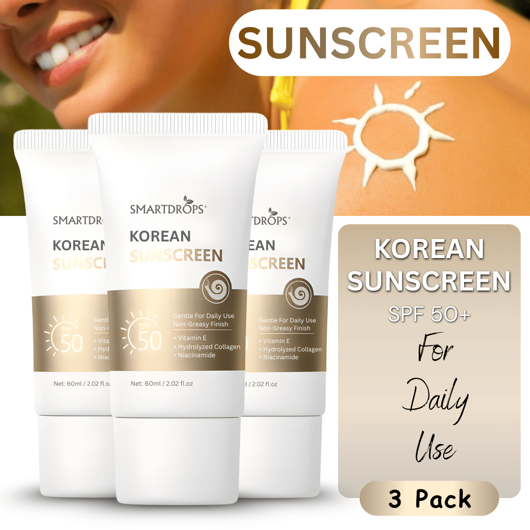 Smartdrops SPF 50 Sunscreen Lotion For All Skin Type ( Pack of 3 )
