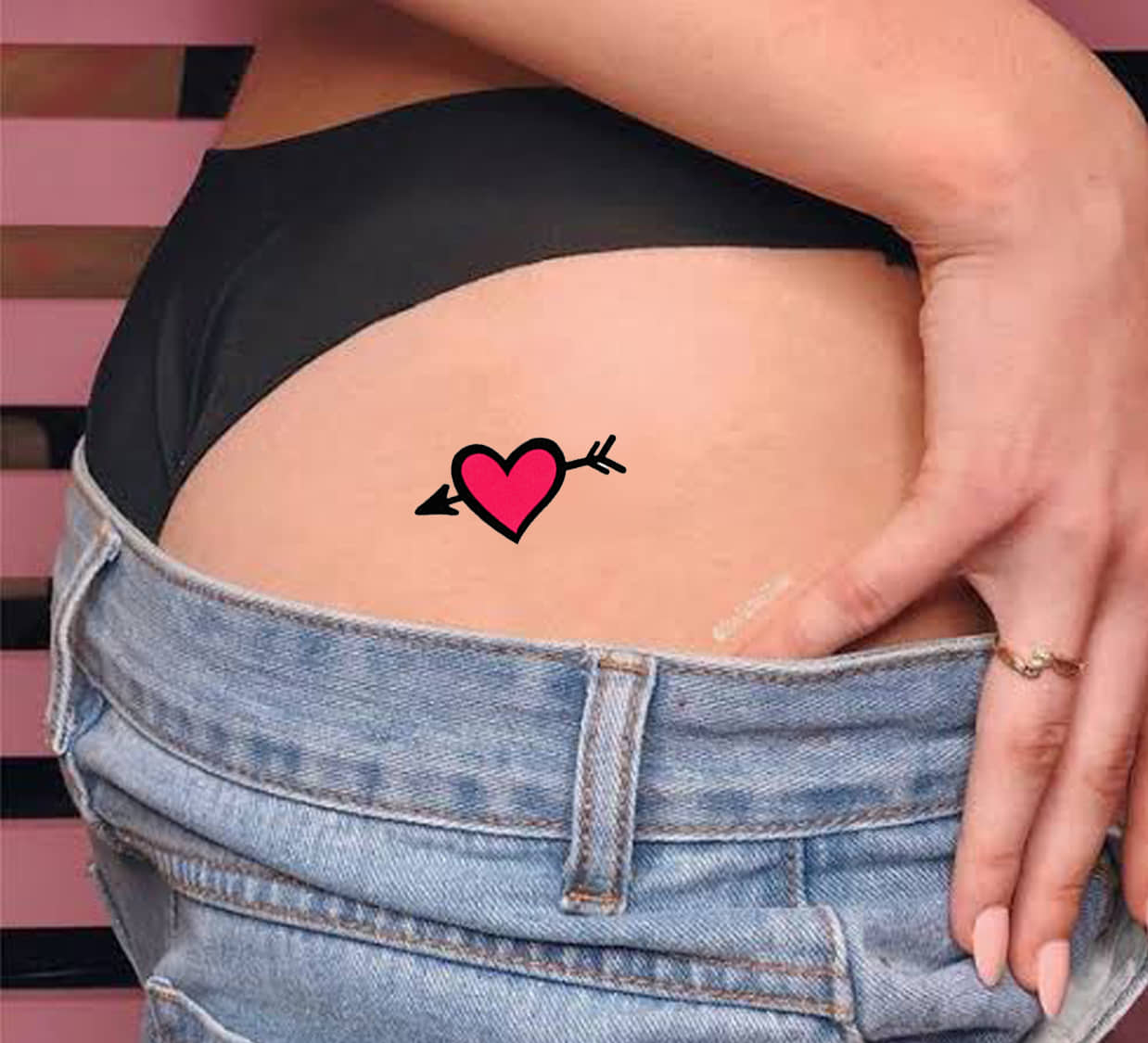 The Canvas Arts Realistic Look Waterproof Temporary Tattoo Sticker Body Tattoo