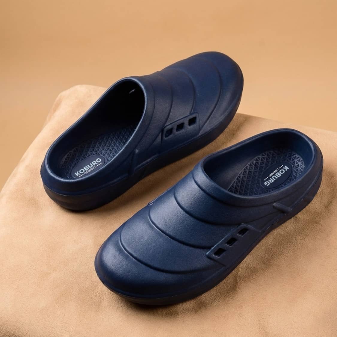 koburg - Blue Men's Clogs