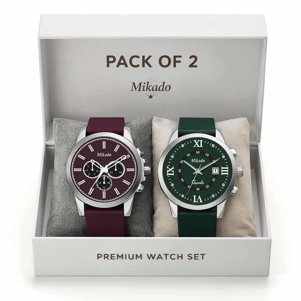 Mikado Multicolor Silicon Analog Men's Watch