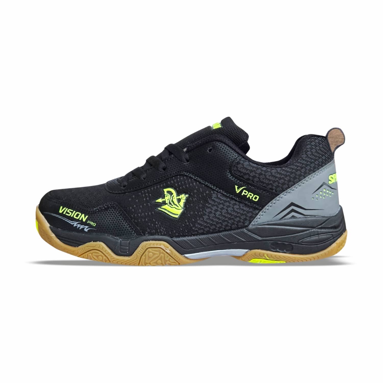 Spartan Vision Pro Black Indoor Court Shoes - Sports Shoes | Buy online on ZillyBuy