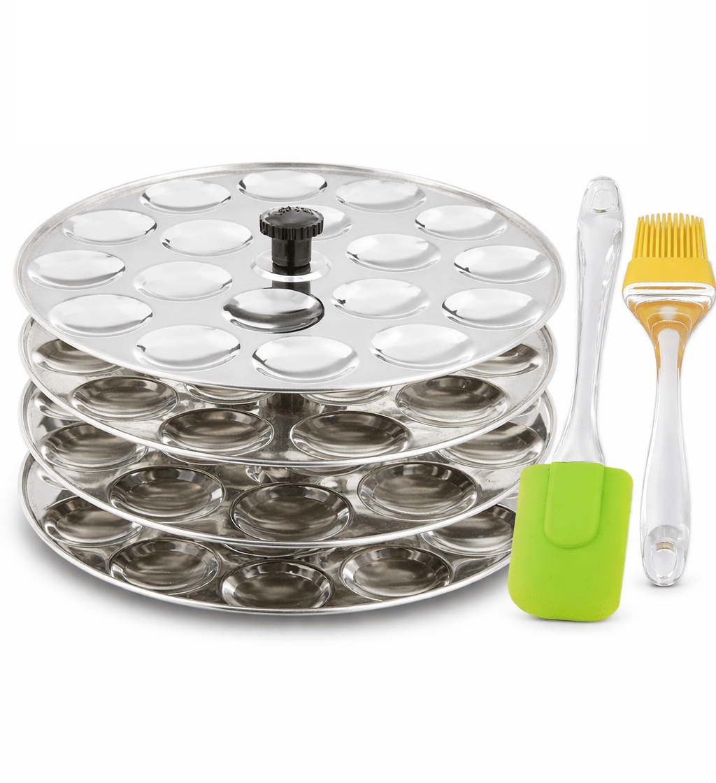 Dynore SteelBite Mini Idli Non Coated Stainless Steel Idly Stand - Cookware | Buy online on ZillyBuy