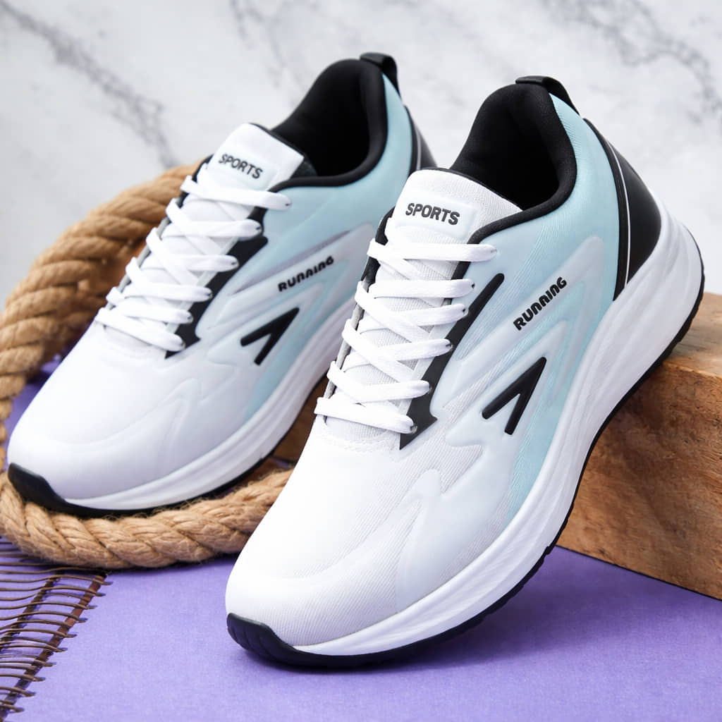 Clymb Sea Green Men's Sports Running Shoes - Sports Shoes | Buy online on ZillyBuy