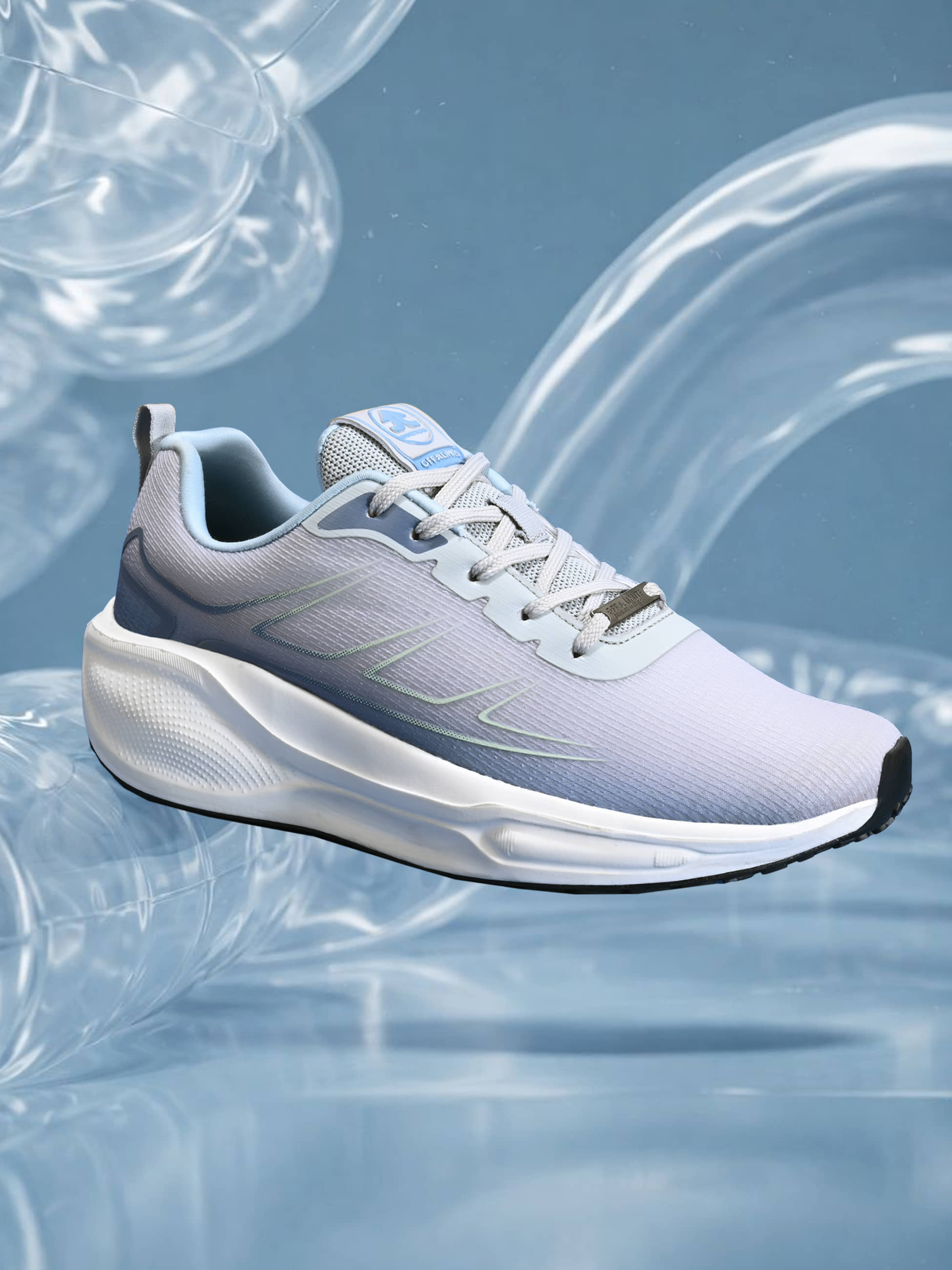OFF LIMITS HELYX Light Grey Men's Sports Running Shoes - Sports Shoes | Buy online on ZillyBuy