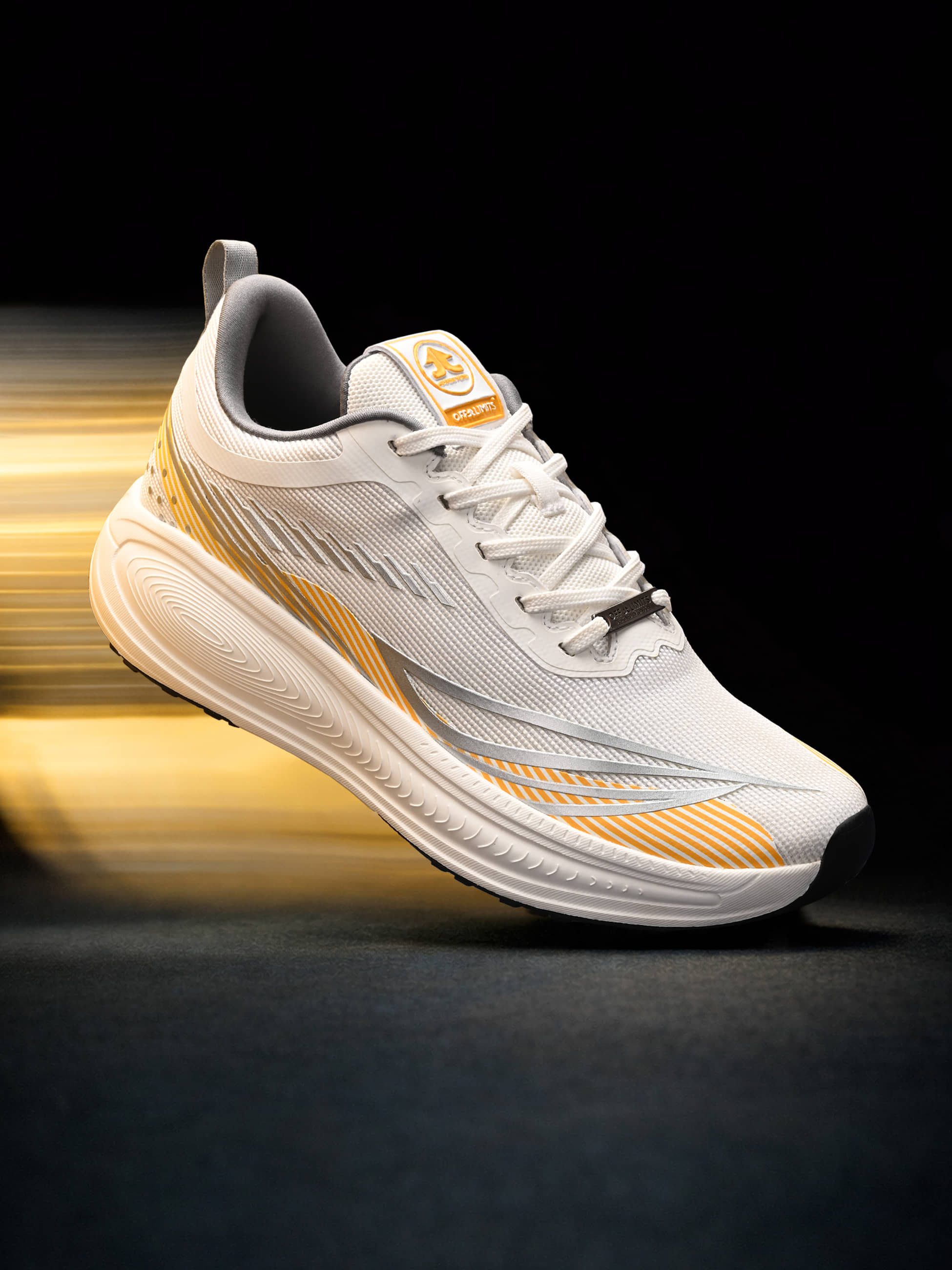 OFF LIMITS PULSE8 Off White Men's Sports Running Shoes - Sports Shoes | Buy online on ZillyBuy