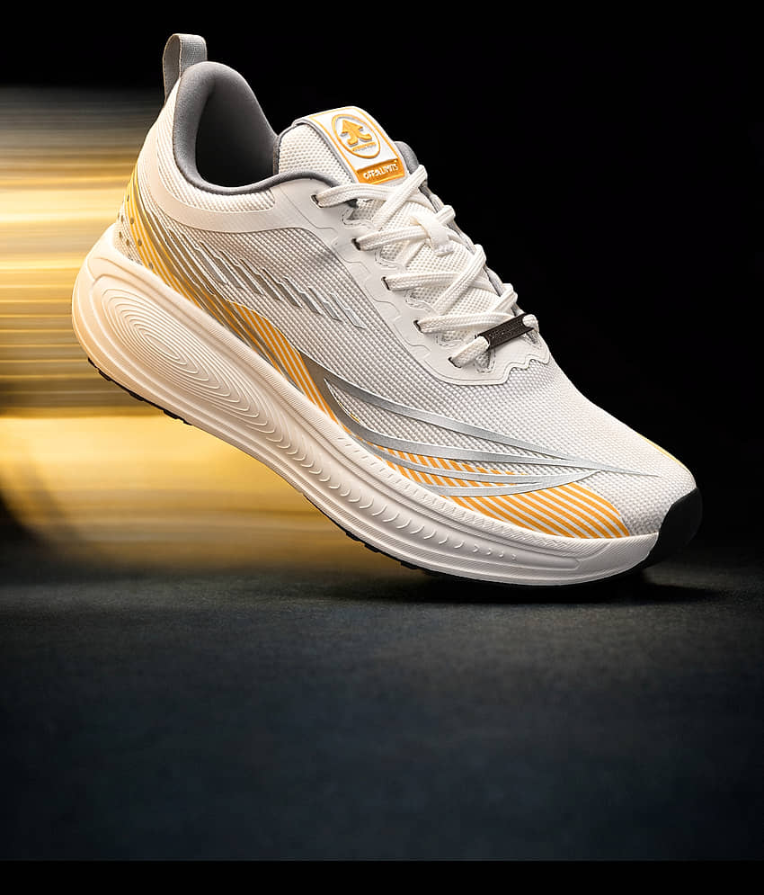 OFF LIMITS PULSE8 Off White Men's Sports Running Shoes - Sports Shoes | Buy online on ZillyBuy
