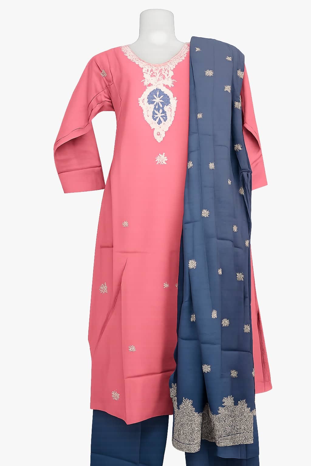 Harpa - Pink Crepe Women's A-line Dress ( Pack of 1 )