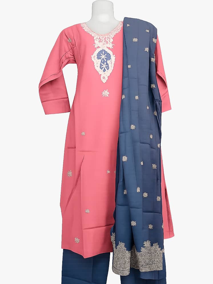 Harpa - Pink Crepe Women's A-line Dress ( Pack of 1 ) Harpa - Pink Crepe Women's A-line Dress ( Pack of 1 )