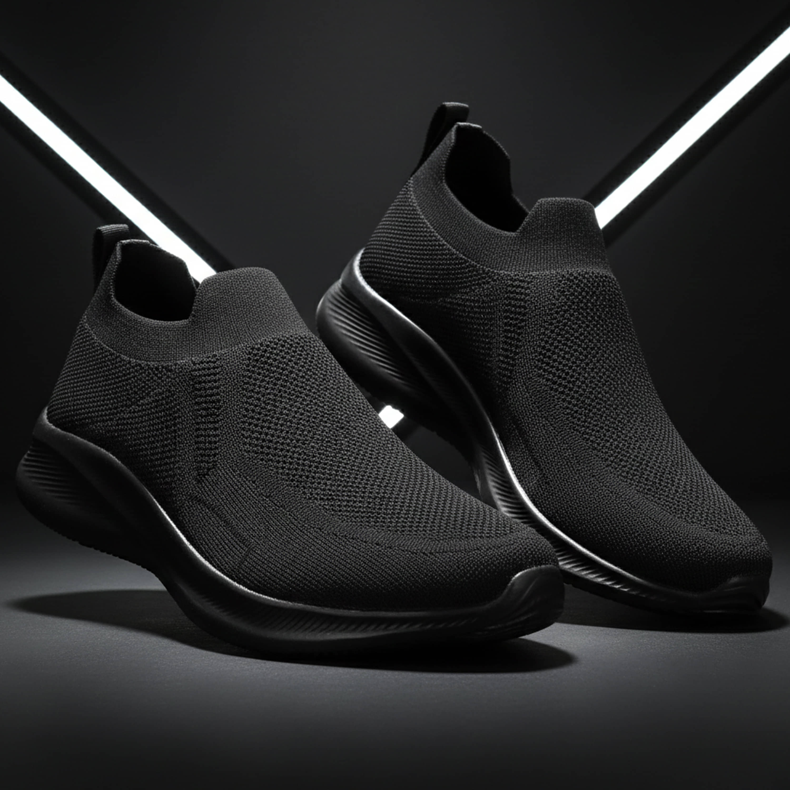 PENNEN Black Men's Sports Running Shoes - Sports Shoes | Buy online on ZillyBuy