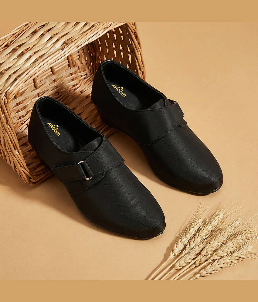 Aroom Black Women's Loafers - Casual Shoes | Buy online on ZillyBuy