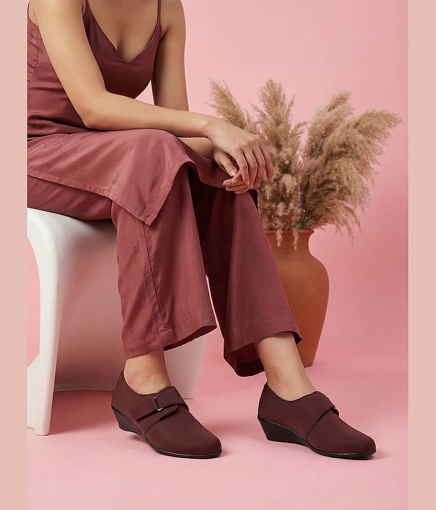 Sneakersvilla Brown Women's Loafers - Casual Shoes | Buy online on ZillyBuy