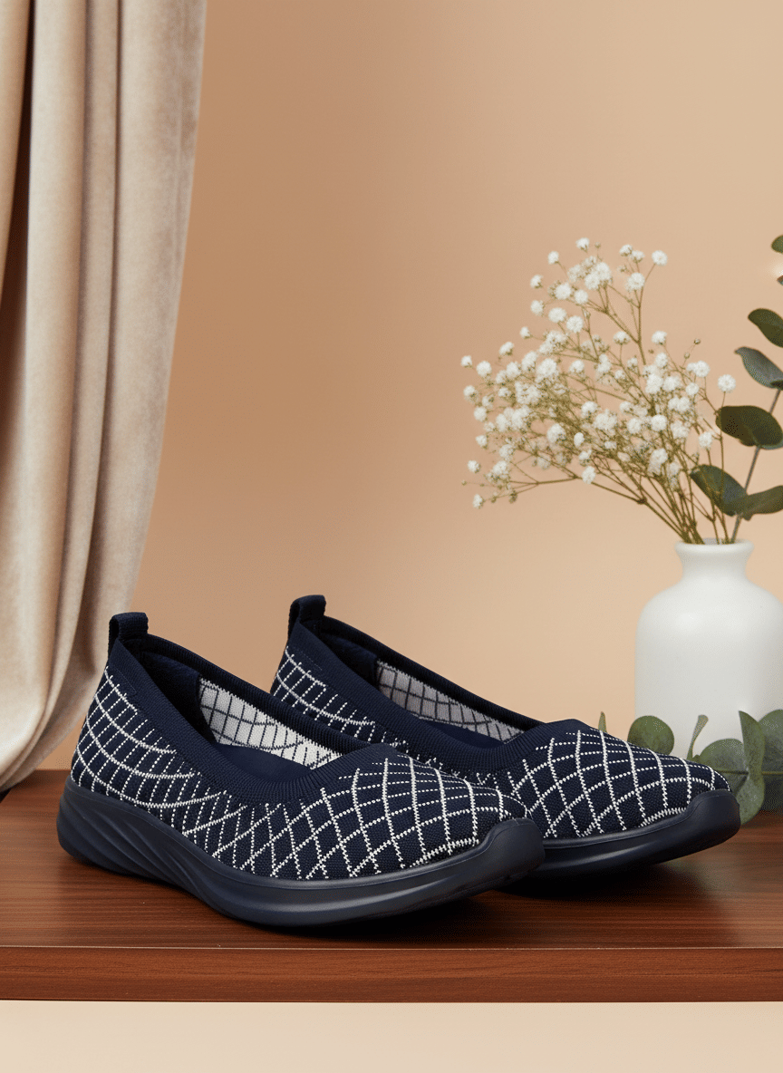 Adrun Blue Women's Slip On - Casual Shoes | Buy online on ZillyBuy