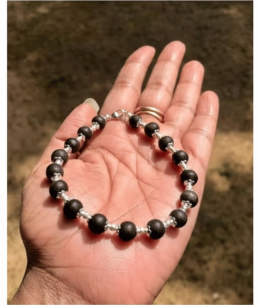 Dzinetrendz Black Bracelet ( Pack of 1 ) - Bangles & Bracelets | Buy online on ZillyBuy